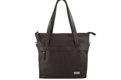 Shopperka skórzana BARBERINI'S c. brązowy 996-11. Brązowe shopper bag Barberinis, bez wzorów, ze skóry, biznesowe, na ramię, małe, zamszowe, bez dodatków. Za 339.99 zł.