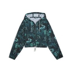 Damska kurtka GREEN TERRAINS PUMA Green Terrain. Zielone kurtki do biegania Puma, bez wzorów, bez kaptura, do biegania. Za 269.00 zł.
