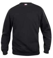 Clique Basic Roundneck Junior bluza z okrągłym dekoltem junior czarna – black. Czarne bluzy CLIQUE, bez wzorów, z bawełny, bez ramiączek, bez kaptura. Za 132.33 zł.