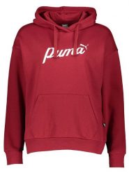 Puma Bluza "Essentials+" w kolorze czerwonym rozmiar: S. Czerwone bluzy Puma, s, bez wzorów, bez ramiączek, z kapturem. Za 123.25 zł.
