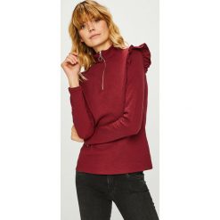 Trendyol - Bluzka. Szare bluzki Trendyol, m, bez wzorów, z bawełny, casualowe, bez kołnierzyka, bez ramiączek. W wyprzedaży za 37.90 zł.