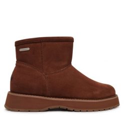 Śniegowce EMU Australia. Brązowe śniegowce Emu Australia, bez wzorów, bez zapięcia. Za 774.99 zł.
