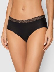 Chantelle Figi klasyczne Soft Stretch C11G40 Czarny. Czarne figi Chantelle, bez wzorów, z syntetyku. Za 69.99 zł.