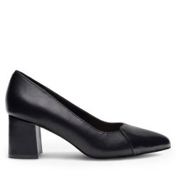 Czółenka Sergio Bardi. Czarne czółenka Sergio Bardi, bez wzorów, bez obcasa, bez zapięcia. Za 239.00 zł.