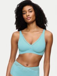 Triumph Biustonosz bezfiszbinowy True Shape Sensation 10218244 Niebieski. Niebieskie biustonosze Triumph, bez wzorów, z syntetyku. Za 139.99 zł.