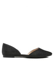 Jenny Fairy Baleriny WS2108-08B Czarny. Czarne baleriny Jenny Fairy, bez wzorów, z materiału, bez obcasa, bez zapięcia. Za 89.99 zł.