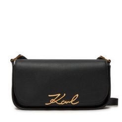 Torebka KARL LAGERFELD. Brązowe listonoszki KARL LAGERFELD, bez wzorów, bez dodatków. Za 639.99 zł.