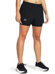 Under Armour Szorty sportowe "Fly By" w kolorze czarnym rozmiar: S. Czarne szorty sportowe Under Armour, bez wzorów, z materiału, outdoorowe. Za 96.14 zł.