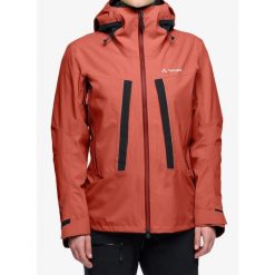 Kurtka z membraną damska Vaude Monviso 2,5L Jacket. Czerwone kurtki Vaude, l, bez wzorów, bez kaptura. Za 877.79 zł.