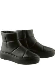 Högl Skórzane botki "Paddy" w kolorze czarnym rozmiar: 41. Czarne botki Högl, bez wzorów, bez obcasa, bez zapięcia. Za 479.76 zł.