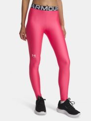 Legginsy damskie Under Armour UA HG Legging-PNK. Czerwone legginsy Under Armour, bez wzorów, z materiału. Za 230.13 zł.