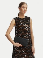 MICHAEL Michael Kors Torebka Goldie 30S6S14C6L Czarny. Czarne kopertówki MICHAEL Michael Kors, bez wzorów, ze skóry, bez dodatków. Za 819.99 zł.