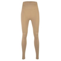 Legginsy Modelujące - Power Up! Bezszwowe. Brązowe legginsy BESHAPED, bez wzorów, z nylonu, sportowe. Za 179.00 zł.