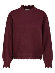 Eight2Nine Sweter w kolorze bordowym rozmiar: XL. Czerwone swetry Eight2Nine, xl, bez wzorów, bez ramiączek. Za 119.95 zł.