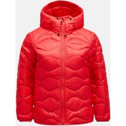 Kurtka Peak Performance puchowa damska Helium Down Hood Jacket czerwona - M. Czerwone kurtki Peak Performance, l, bez wzorów, z puchu, bez kaptura. W wyprzedaży za 1,099.00 zł.