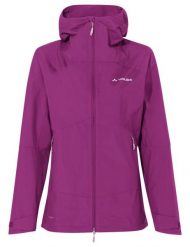 Kurtka damska Simony 2,5L Jacket V. Czerwone kurtki przeciwdeszczowe Vaude, l, bez wzorów, z materiału, bez kaptura, trekkingowe. Za 989.00 zł.