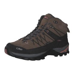 Damskie buty trekkingowe CMP Rigel Waterproof. Czarne buty trekkingowe CMP, z materiału, bez zapięcia. Za 449.99 zł.