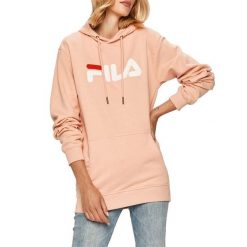 Bluza z Kapturem Classic Pure Rozmiar XS Różowy - 681090-A712. Czerwone bluzy Fila, xs, bez wzorów, z bawełny, bez ramiączek, z kapturem. Za 164.65 zł.