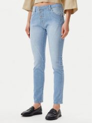 Please Jeansy P78ABQ2NQJ Niebieski Slim Fit. Niebieskie jeansy Please, m, bez wzorów, z bawełny. Za 239.99 zł.