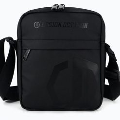 Saszetka Octagon Legion Siena. Czarne nerki i saszetki OCTAGON, bez wzorów, z materiału, eleganckie, bez dodatków. Za 73.99 zł.