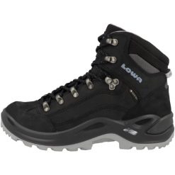 Buty trekkingowe damskie Lowa Renegade Gtx Mid. Czarne buty trekkingowe Lowa, z gumy, za kostkę, bez zapięcia. Za 1,054.00 zł.