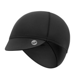 Czapka rowerowa termiczna TVI ROCKBROS. Czarne czapki z daszkiem ROCKBROS, na jesień, bez wzorów, z materiału, biznesowe. Za 74.00 zł.