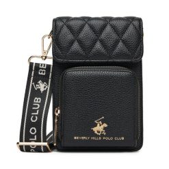 Torebka Beverly Hills Polo Club. Czarne listonoszki Beverly Hills Polo Club, bez wzorów, bez dodatków. Za 79.99 zł.