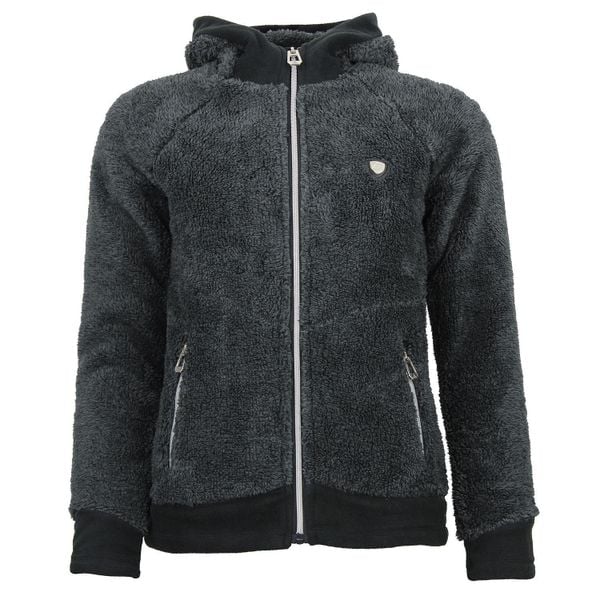 Kurtka polarowa z kapturem dla kobiet Peak Mountain Almi. Szare kurtki Peak Mountain, xl, z aplikacjami, z materiału, z kapturem. Za 263.55 zł.