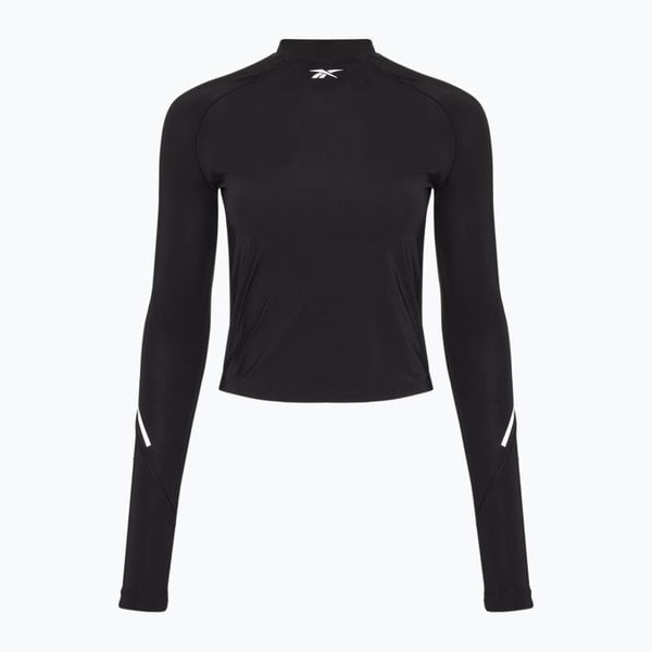 Longsleeve Reebok Seed Top. Czarne topy REEBOK FITNESS, bez wzorów, sportowe, bez kołnierzyka, bez ramiączek. Za 179.99 zł.