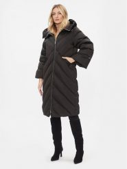 Marella Kurtka puchowa Iser 2334960637200 Czarny Regular Fit. Czarne kurtki Marella, na zimę, bez wzorów, z puchu, bez kaptura. Za 1,749.00 zł.