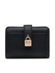 MICHAEL Michael Kors Mały Portfel Damski 32S5GETD1L Czarny. Czarne portfele MICHAEL Michael Kors, bez wzorów, ze skóry. Za 379.99 zł.