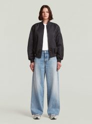 G-Star Kurtka w kolorze czarnym rozmiar: L. Czarne kurtki G-Star, l, bez wzorów, retro, bez kaptura. Za 346.95 zł.