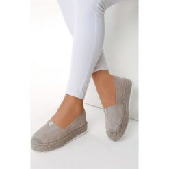 Szare Espadryle Pack My Bags. Espadryle marki Born2be. Za 79.99 zł.