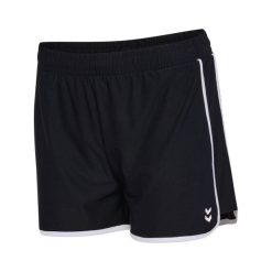 Szorty damskie Hummel Pulse Cima. Czarne szorty Hummel, bez wzorów, sportowe. Za 168.00 zł.