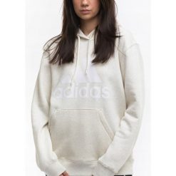 Adidas bluza damska z kapturem sportowa dresowa hoodie Essentials roz. M. Brązowe bluzy z kapturem adidas, l, bez wzorów, z bawełny, z kapturem. Za 215.99 zł.