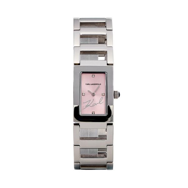 Zegarek KARL LAGERFELD. Szare zegarki KARL LAGERFELD, srebrne. Za 519.99 zł.
