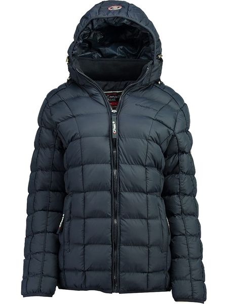 Canadian Peak Kurtka pikowana "Bambolineak" w kolorze granatowym rozmiar: S. Niebieskie kurtki Canadian Peak, s, z aplikacjami, bez kaptura. Za 176.08 zł.