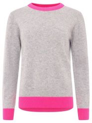 Zwillingsherz Kaszmirowy sweter w kolorze szarym rozmiar: L. Szare swetry Zwillingsherz, l, bez wzorów, z kaszmiru, bez ramiączek. Za 379.44 zł.