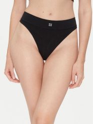 HUGO Stringi 50545746 Czarny. Czarne stringi Hugo, bez wzorów. Za 119.99 zł.
