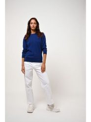 AUTHENTIC CASHMERE Kaszmirowy sweter "Estaris" w kolorze granatowym rozmiar: XL. Niebieskie swetry AUTHENTIC CASHMERE, xl, bez wzorów, z kaszmiru, bez ramiączek. Za 315.35 zł.