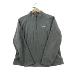 Second life - Bluza polarowa damska z golfem - Stan bardzo dobry. Szare bluzy bez kaptura The North Face, m, bez wzorów, z materiału, bez kaptura, na golfa. Za 143.46 zł.