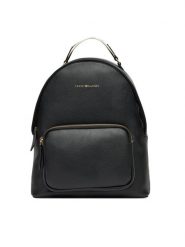 Tommy Hilfiger Plecak Th Logotape Backpack AW0AW17471 Czarny. Czarne plecaki Tommy Hilfiger, bez wzorów, ze skóry, bez dodatków. Za 649.99 zł.