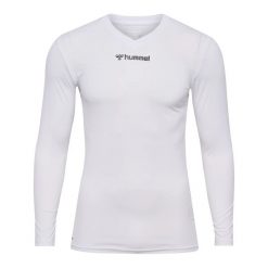Dżersej z długim rękawem Hummel Bl Essential. Białe bielizna termoaktywna damska Hummel, bez wzorów, z dżerseju, bez ramiączek, do piłki nożnej. Za 174.50 zł.