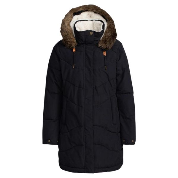 Kurtka zimowa damska Roxy Ellie parka. Czarne kurtki Roxy, na zimę, l, bez wzorów, z poliesteru, bez kaptura. W wyprzedaży za 487.00 zł.