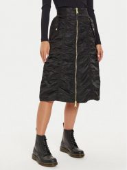 Alpha Industries Spódnica midi 148067 Czarny Regular Fit. Czarne spódnice Alpha Industries, s, bez wzorów, z syntetyku, midi. Za 279.99 zł.