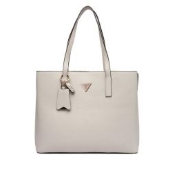 Torebka Guess. Brązowe shopper bag Guess, z aplikacjami, bez dodatków. Za 749.99 zł.