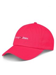 Tommy Jeans Czapka z daszkiem Tjw Sport Cap AW0AW15472 Różowy. Czerwone czapki z daszkiem Tommy Jeans, bez wzorów, z bawełny, sportowe. Za 149.99 zł.