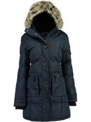 Canadian Peak Parka "Axelus" w kolorze granatowym rozmiar: S. Niebieskie płaszcze Canadian Peak, s, bez wzorów, bez kaptura. Za 233.33 zł.
