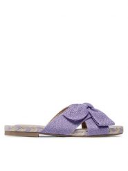 Jenny Fairy Espadryle WSS20482-02 Fioletowy. Fioletowe espadryle Jenny Fairy, bez wzorów, z materiału, bez obcasa. Za 89.99 zł.