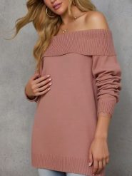 Milan Kiss Sweter w kolorze jasnoróżowym rozmiar: M. Różowe swetry Milan Kiss, m, bez wzorów, ze splotem, bez ramiączek. Za 152.99 zł.